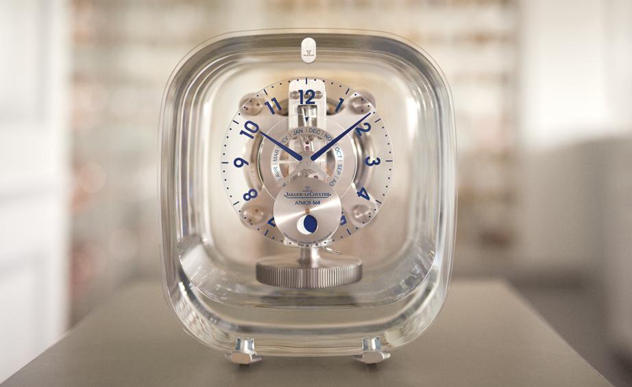 jaeger lecoultre atmos glass crystal clock replica